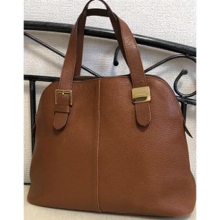 バーバリー(BURBERRY)のバーバリー本革バッグ(ハンドバッグ)