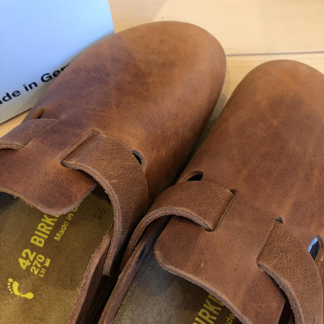 BIRKENSTOCK(ビルケンシュトック)の🗝ビルケンシュトック42  ボストン アンティークブラウン  新品、未使用🗝 メンズの靴/シューズ(サンダル)の商品写真