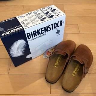 ビルケンシュトック(BIRKENSTOCK)の🗝ビルケンシュトック42  ボストン アンティークブラウン  新品、未使用🗝(サンダル)