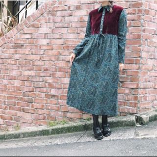 グリモワール(Grimoire)のvintage paisley onepiece (ロングワンピース/マキシワンピース)