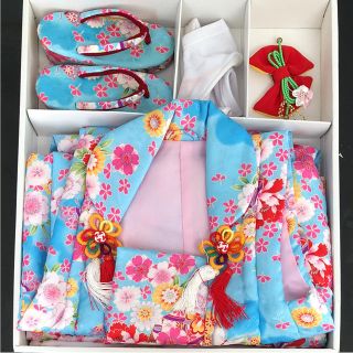 Chiiima様専用♡♡七五三 女の子 3歳 1回着用のみ 美品(和服/着物)