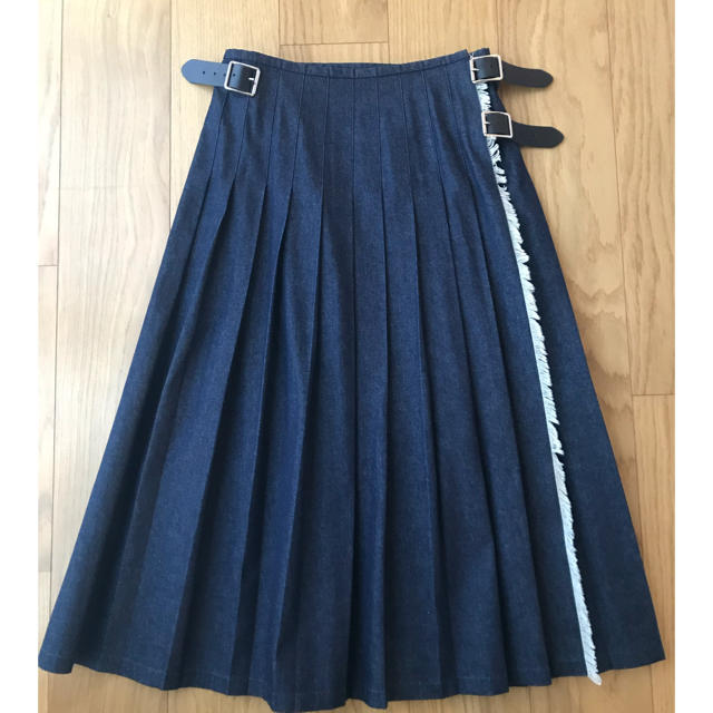 ¥31320-シミシワ汚れ【美品】O'NEIL OF DUBLIN プリーツ巻きスカート