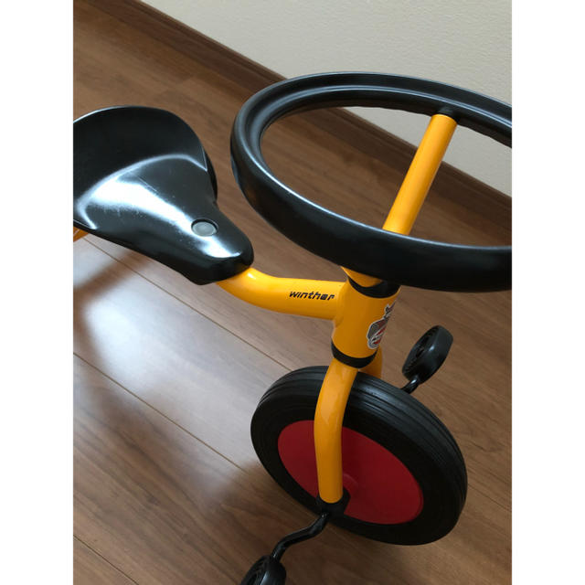 BorneLund(ボーネルンド)の綺麗です！WINTHER ウィンザー  ペリカンハンドル三輪車 キッズ/ベビー/マタニティの外出/移動用品(三輪車)の商品写真