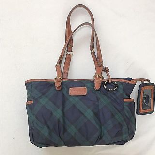 マッキントッシュフィロソフィー(MACKINTOSH PHILOSOPHY)の美品 マッキントッシュ トートバッグ ショルダーバッグ チェック(トートバッグ)