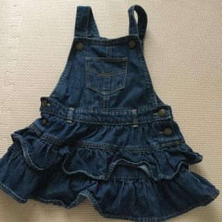 ベビーギャップ(babyGAP)のbabygap ジャンパースカート オーバーパンツ付 サイズ90  (スカート)