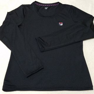 フィラ(FILA)のFILA★シンプルレディス長袖ウェアLサイズ★ブラック(ウェア)