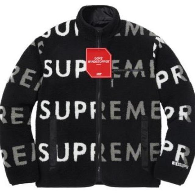 その他 Supreme - Supreme Reversible Logo Fleece Jacket L