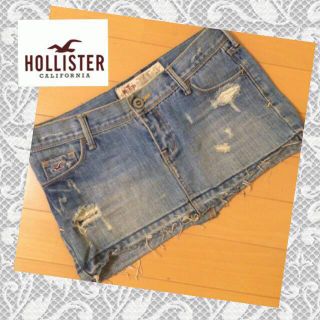 ホリスター(Hollister)のhollisterデニムスカートSALE(ミニスカート)