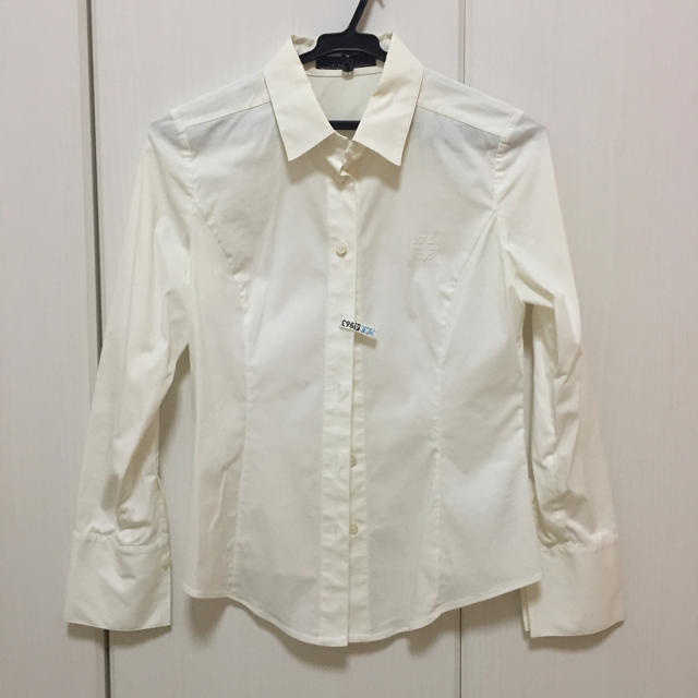 極美品】FOXEY フォクシー 襟付きブラウス 白 ホワイト オフィス