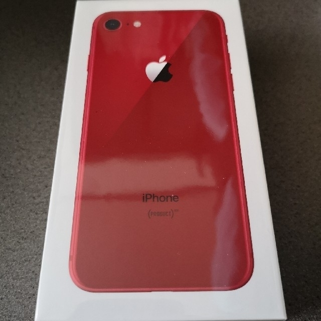 新品 未開封 iPhone8 Red 64GB