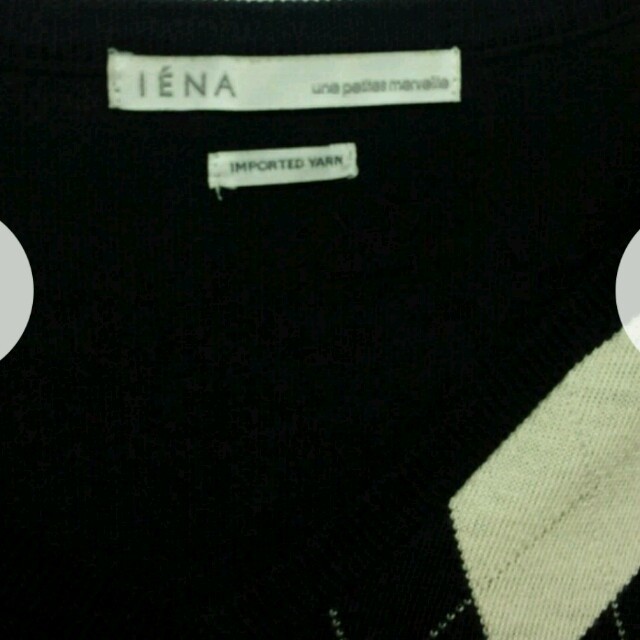 IENA(イエナ)のIENA♡アーガイルニットワンピース レディースのトップス(ニット/セーター)の商品写真
