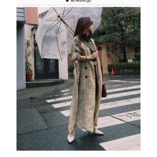 アメリヴィンテージ(Ameri VINTAGE)のleopard trench coat(トレンチコート)