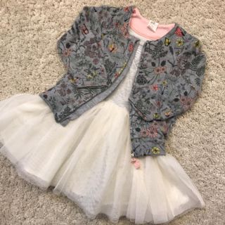 エイチアンドエム(H&M)のh&m baby スウェット ジップブルゾン 90サイズ(ジャケット/上着)