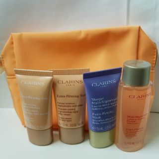 クラランス(CLARINS)のクラランス CLARINS トラベルセット ポーチ付(サンプル/トライアルキット)