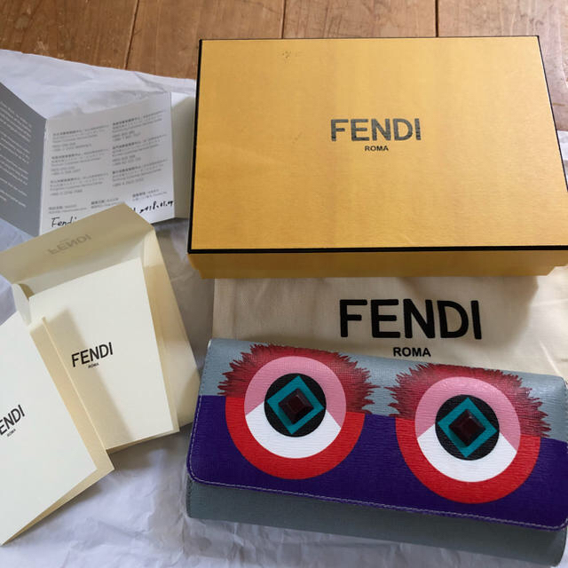 FENDI(フェンディ)のFENDI 長財布 モンスター メンズのファッション小物(長財布)の商品写真