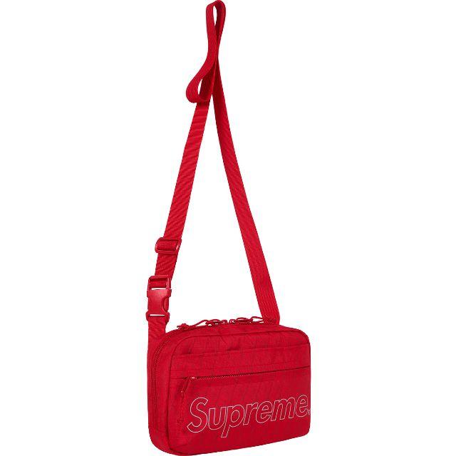 Supreme Shoulder Bag Red 18FW 18AW