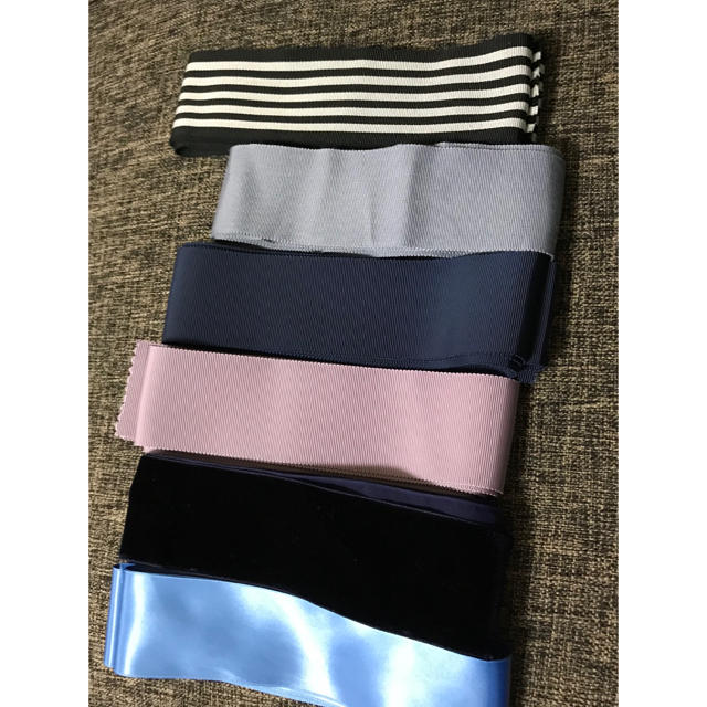 MOKUBAリボン 木馬 ダブルステッチサテンリボン 9mm 15メートル巻 服飾 手芸 MOKUBA