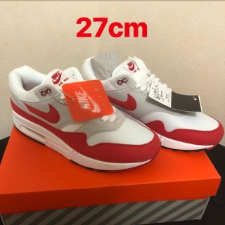 ナイキ(NIKE)の定価以下 NIKE AIR MAX 1 ANNIVERSARY 赤 27cm(スニーカー)