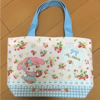 マイメロディ(マイメロディ)のマイメロディ OLIVE de OLIVE ミニトートバッグ 美品(トートバッグ)