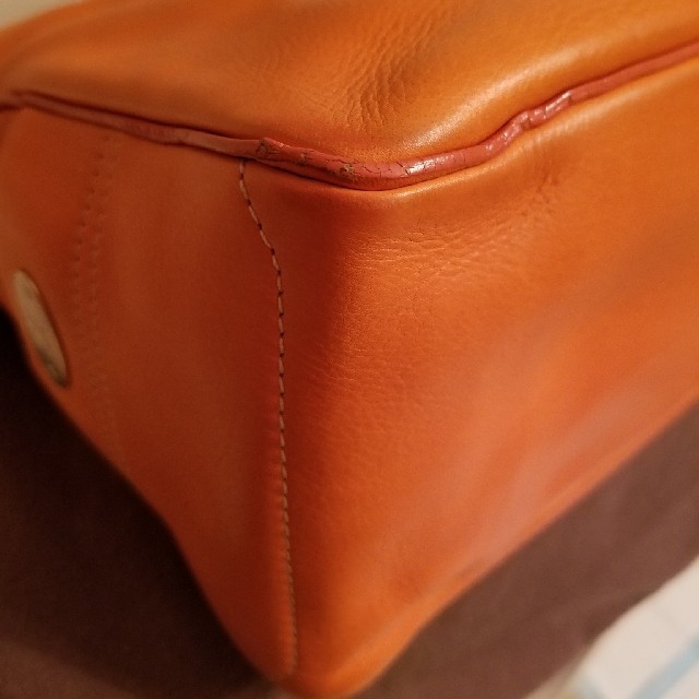 celine(セリーヌ)の美品　CELINE　ブギーバッグ　オレンジ レディースのバッグ(ハンドバッグ)の商品写真