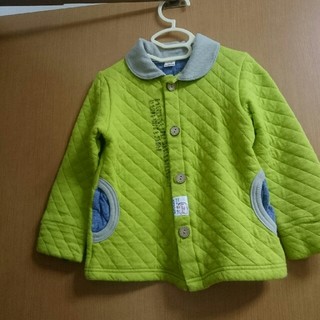キムラタン(キムラタン)のキムラタン 長袖ジャケット 110 黄緑(ジャケット/上着)