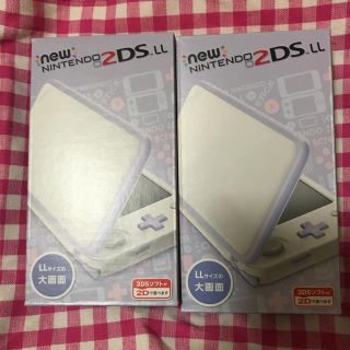 ニンテンドー2DS(ニンテンドー2DS)のnewニンテンドー2DSLL 本体×2(携帯用ゲーム機本体)