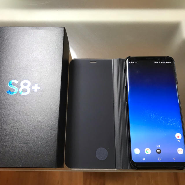 スマートフォン本体GALAXY s8+ 美品