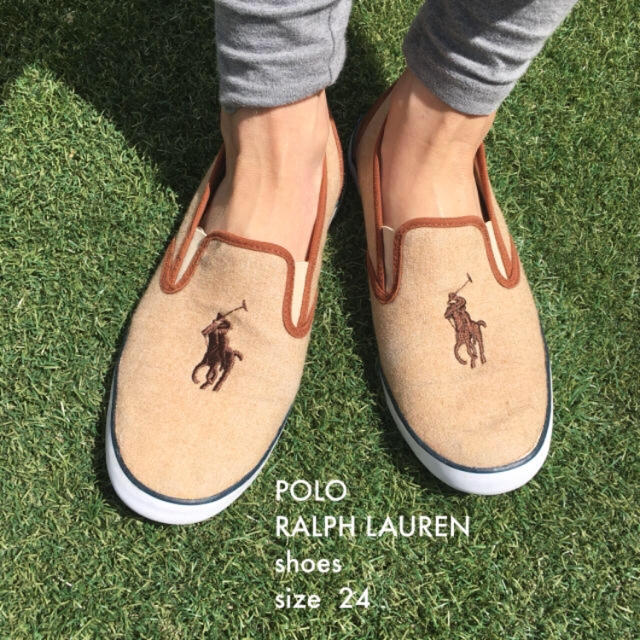 POLO RALPH LAUREN(ポロラルフローレン)のポロ ラルフローレン スリッポン レディースの靴/シューズ(スニーカー)の商品写真