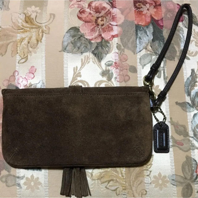 COACH(コーチ)のCOACH リストレット ポーチ 未使用 レディースのファッション小物(ポーチ)の商品写真