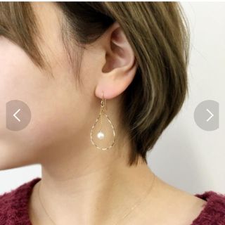 テイクアップ(TAKE-UP)の期間限定再値下げ【TAKE-UP pure】シャープシズクパールピアス(ピアス)