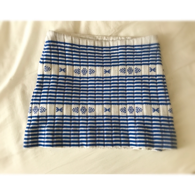 ミニスカートknit skirt
