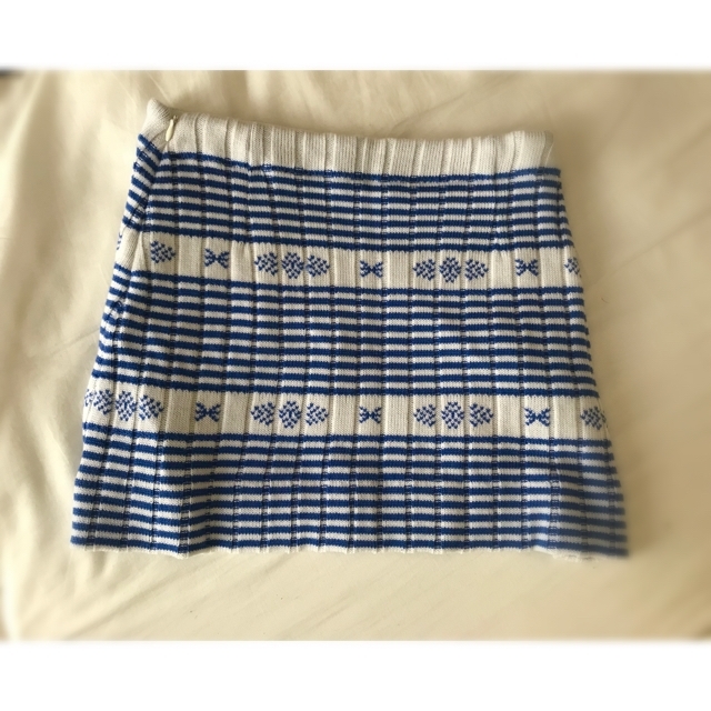 ミニスカートknit skirt