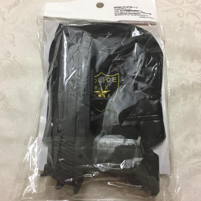 値下げ☆速達翌日お届けも可能☆在庫ラスト１セット☆新品☆ポリス☆小物☆２点セット エンタメ/ホビーのコスプレ(小道具)の商品写真