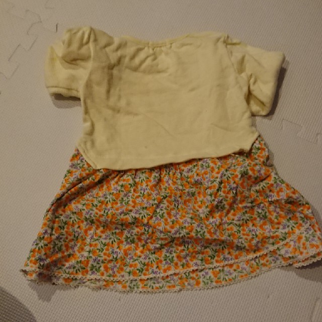 HusHush(ハッシュアッシュ)の子供服長袖ワンピース キッズ/ベビー/マタニティのキッズ服女の子用(90cm~)(ワンピース)の商品写真