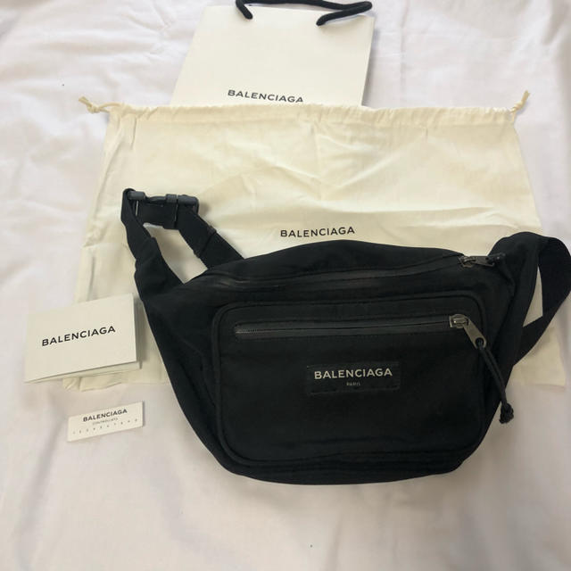 メンズbalenciaga ウエストポーチ