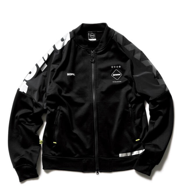18aw 新品 タグ付き fcrb pdk jacket 黒 BLACK L | フリマアプリ ラクマ