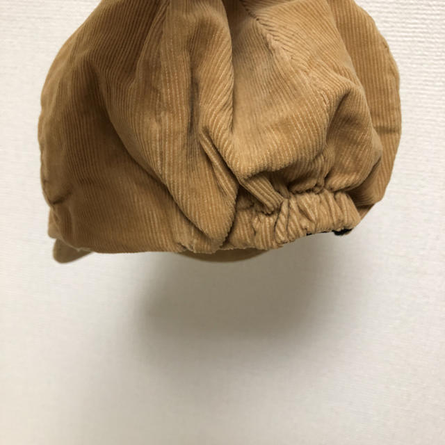 コーディロイキャスケット ブラウンベージュ レディースの帽子(キャスケット)の商品写真