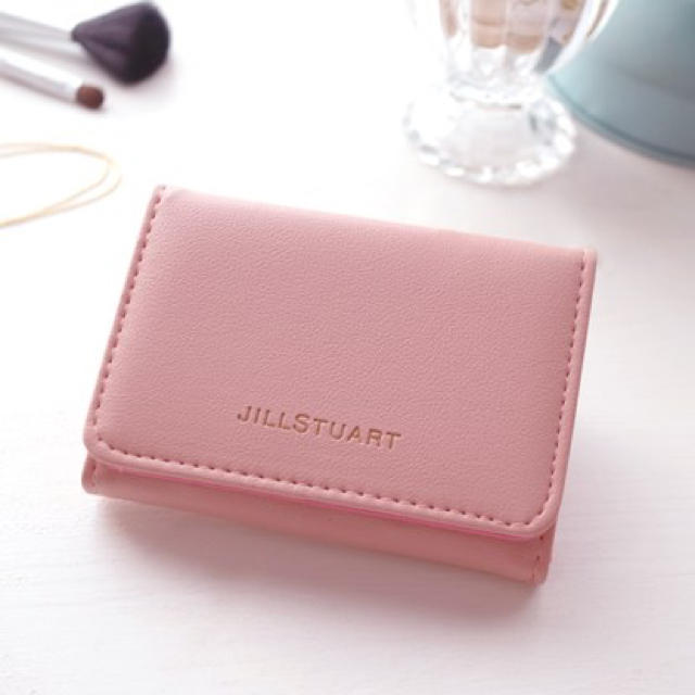 JILLSTUART(ジルスチュアート)のJILL STUART　三つ折り財布 ピンク メンズのファッション小物(折り財布)の商品写真