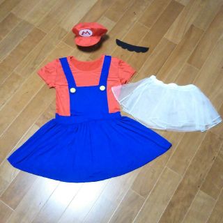 ハロウィン　コスプレ　マリオ　送料無料(衣装)