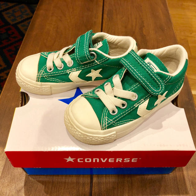 CONVERSE(コンバース)のぽぽちゃん様専用 コンバース CONVERSE キッズ  美品 キッズ/ベビー/マタニティのキッズ靴/シューズ(15cm~)(スニーカー)の商品写真