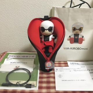 トヨタ(トヨタ)のKIROBO mini ケース付き 新品 未使用 ロボット(その他)