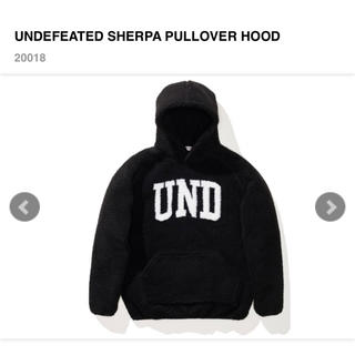 アンディフィーテッド(UNDEFEATED)のUNDEFATED SHERPA PULLOVER(パーカー)