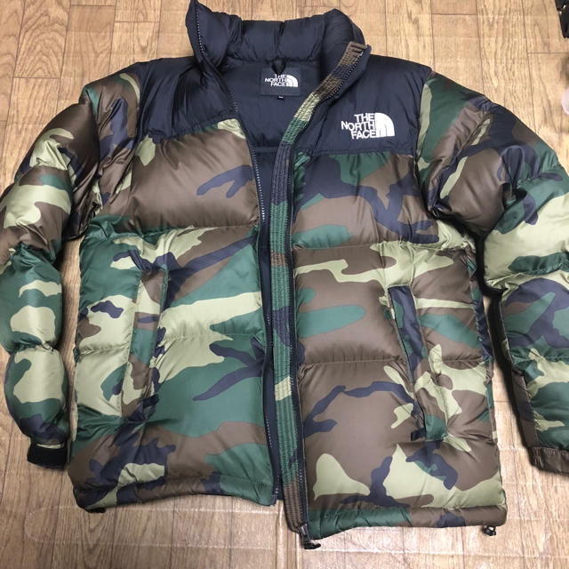 「クリーニング済み!」THE NORTHFACE 　ヌプシ　迷彩