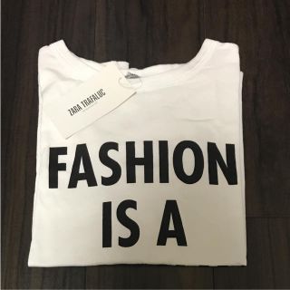 ザラ(ZARA)のザラ  プリント Ｔシャツ(Tシャツ(半袖/袖なし))