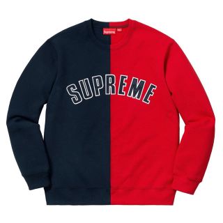 シュプリーム(Supreme)の【M】Supreme Split Crewneck Sweatshirt(スウェット)