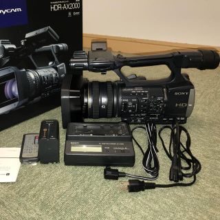 ソニー(SONY)の【送料込み完動品】SONY HDR-AX2000(ビデオカメラ)