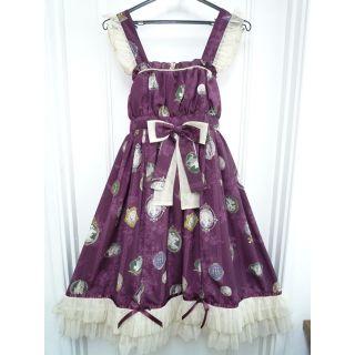 メタモルフォーゼタンドゥフィーユ(metamorphose temps de fille)の★メタモルフォーゼ Vintage Cameoミディアム ジャンパースカート★(ロングワンピース/マキシワンピース)