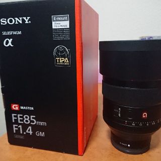 ソニー(SONY)の新品同様 SONYソニー sel85f14gm 単焦点 85mmレンズ(レンズ(単焦点))