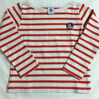 プチバトー(PETIT BATEAU)のプチバトー マリニエール ロンＴ 3ans／95㎝(Tシャツ/カットソー)