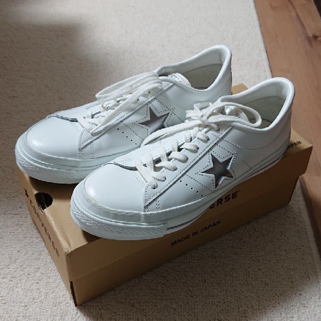 CONVERSE(コンバース)のCONVERSE ONE STAR JAPAN MT 26.5cm 新品 

 メンズの靴/シューズ(スニーカー)の商品写真